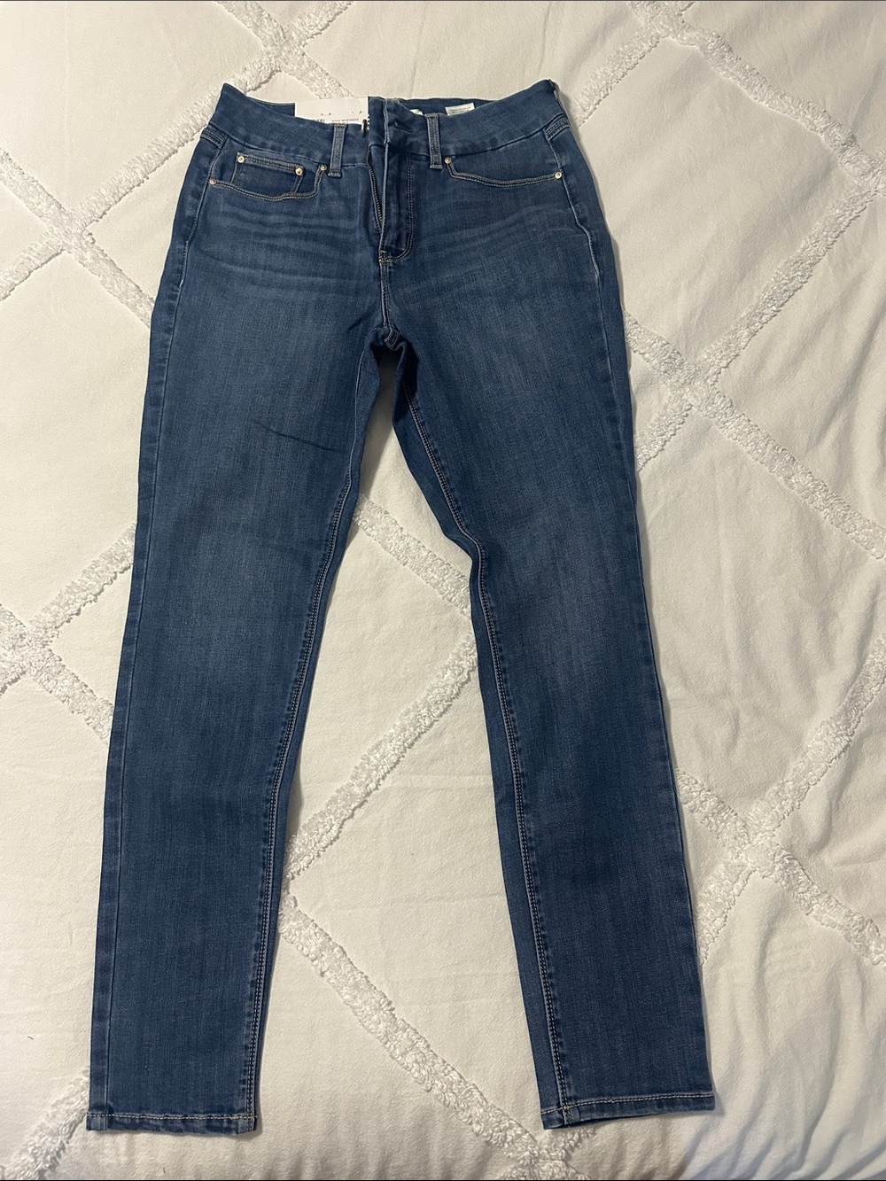 Seven7 Dark Indigo Skinny Jeans